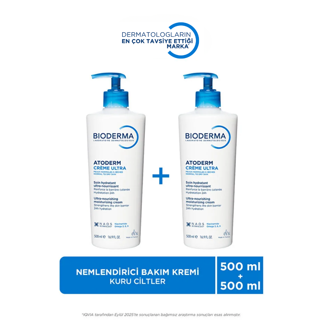 Bıoderma Atoderm Creme 500 ml 2'li Set - Bioderma
