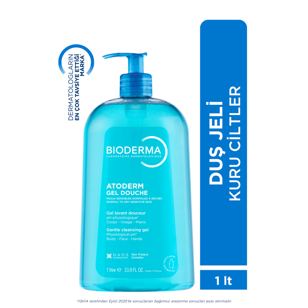 Bioderma Atoderm Gentle Shower Gel 1Lt - Bioderma