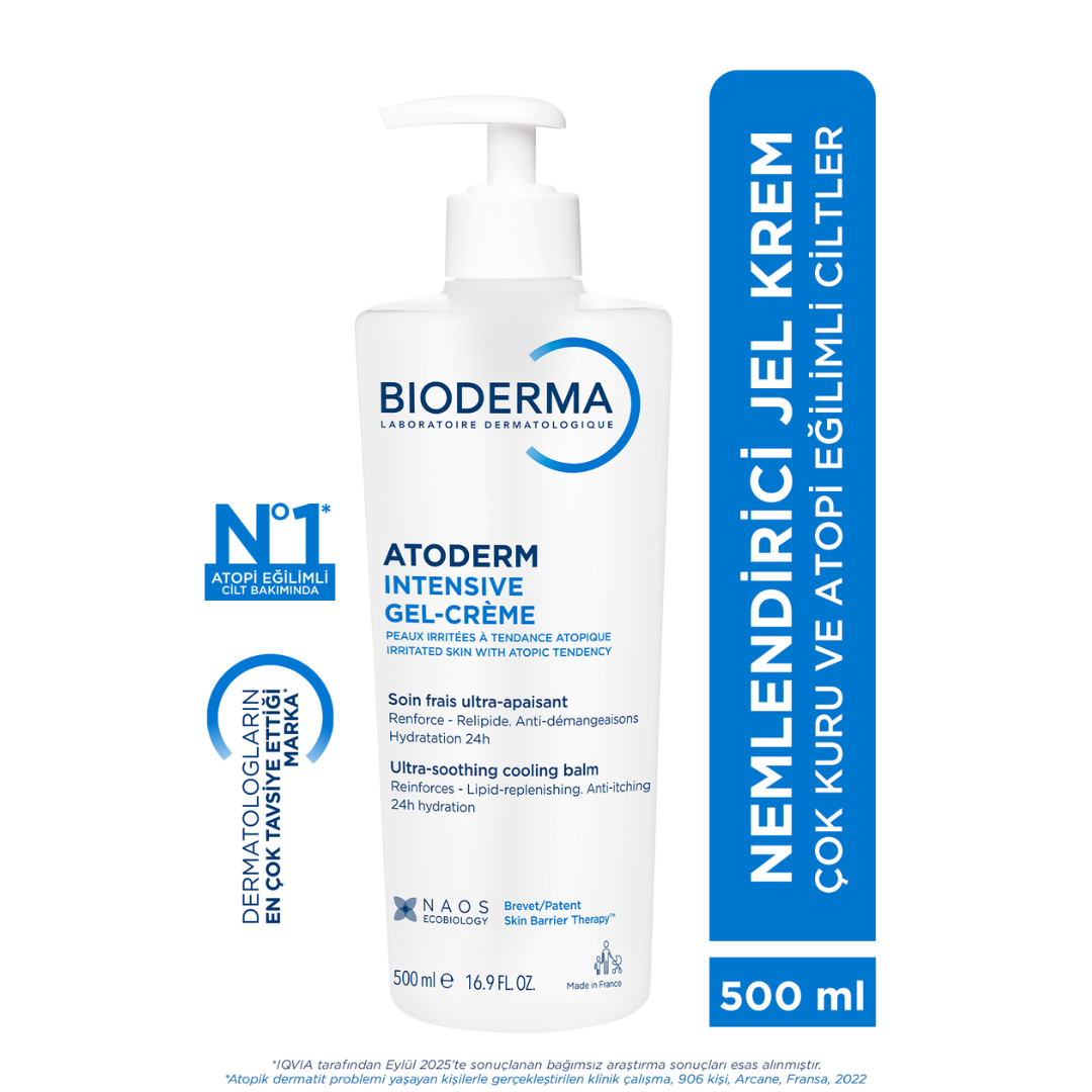 Bioderma Atoderm Intensive Gel Creme 500 ml - Bioderma