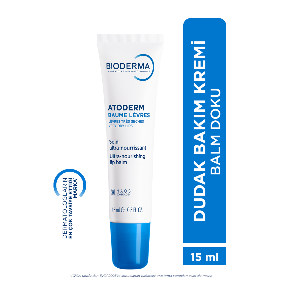 Bioderma Atoderm Lip Balm 15ml - Bioderma