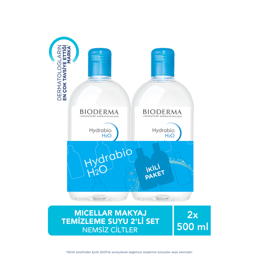 Bioderma Hydrabio H2O 2x500ml - Bioderma