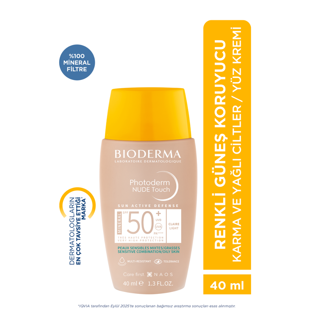 Bioderma Photoderm Nude Touch SPF50+ Light 40 ml - Bioderma