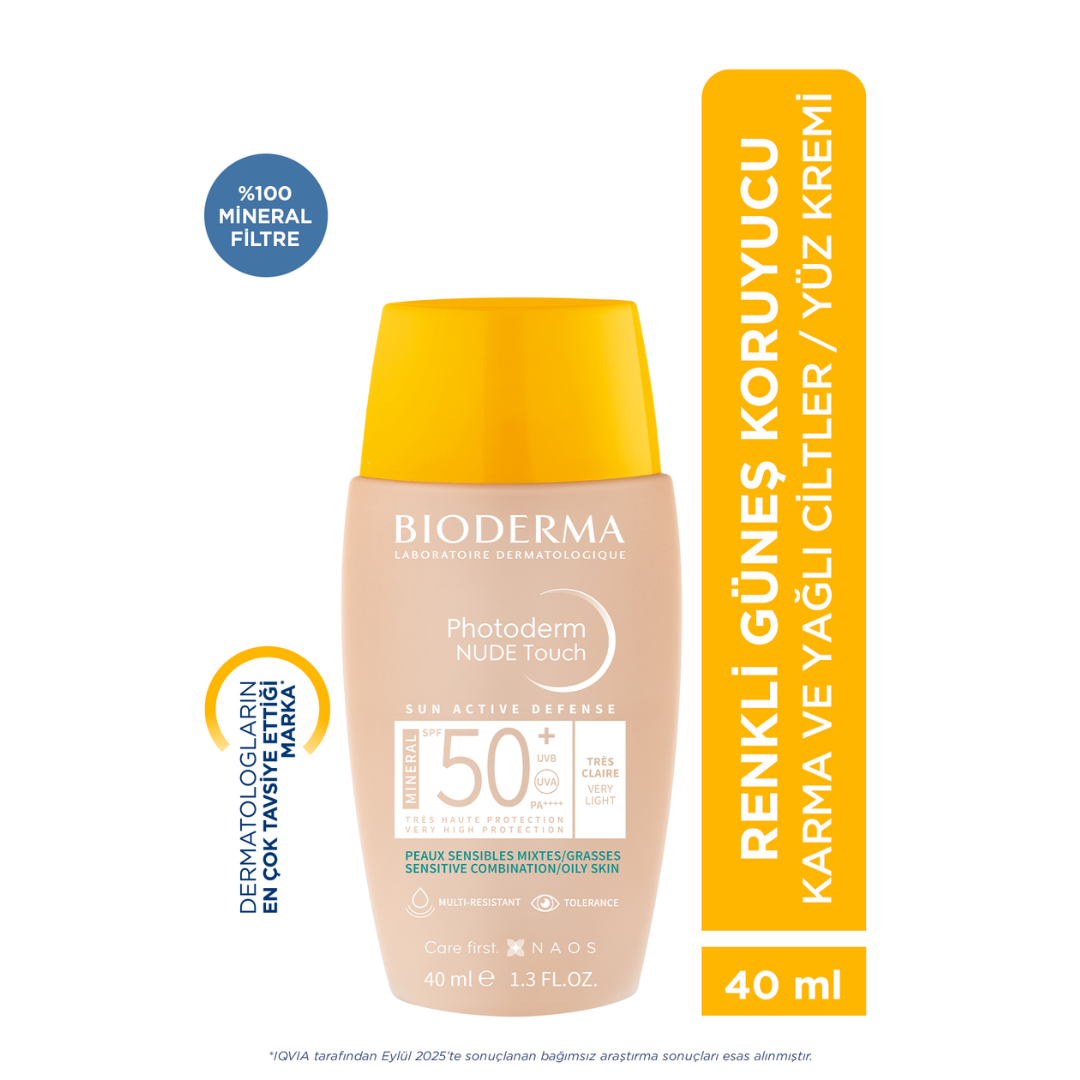 Bioderma Photoderm Nude Touch SPF50+ Very Light 40 ml - Bioderma