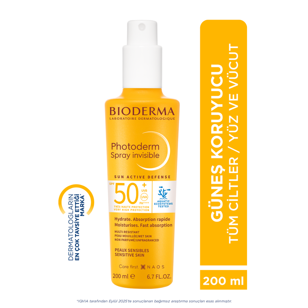 Bioderma Photoderm SPF50+ Güneş Koruyucu Sprey 200 ml - Bioderma