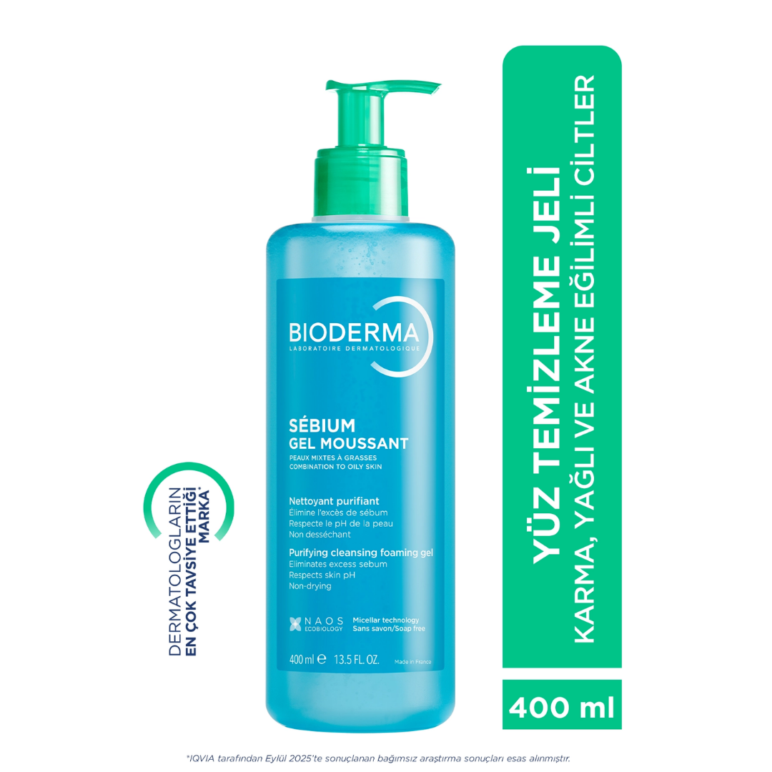 Bioderma Sebium Foaming Gel 400 ml - BIODERMA