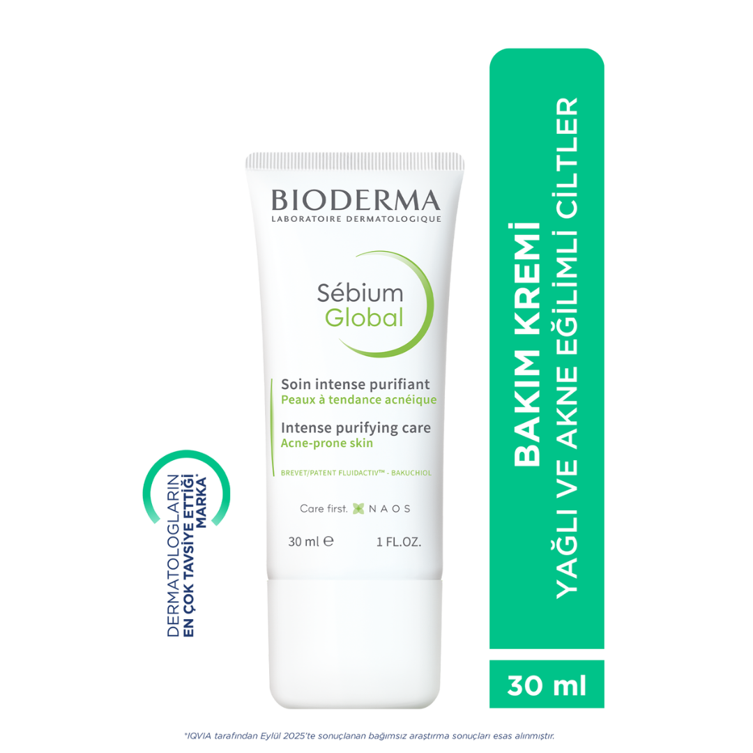 Bioderma Sebium Global Arındırıcı Krem 30 ml - Bioderma