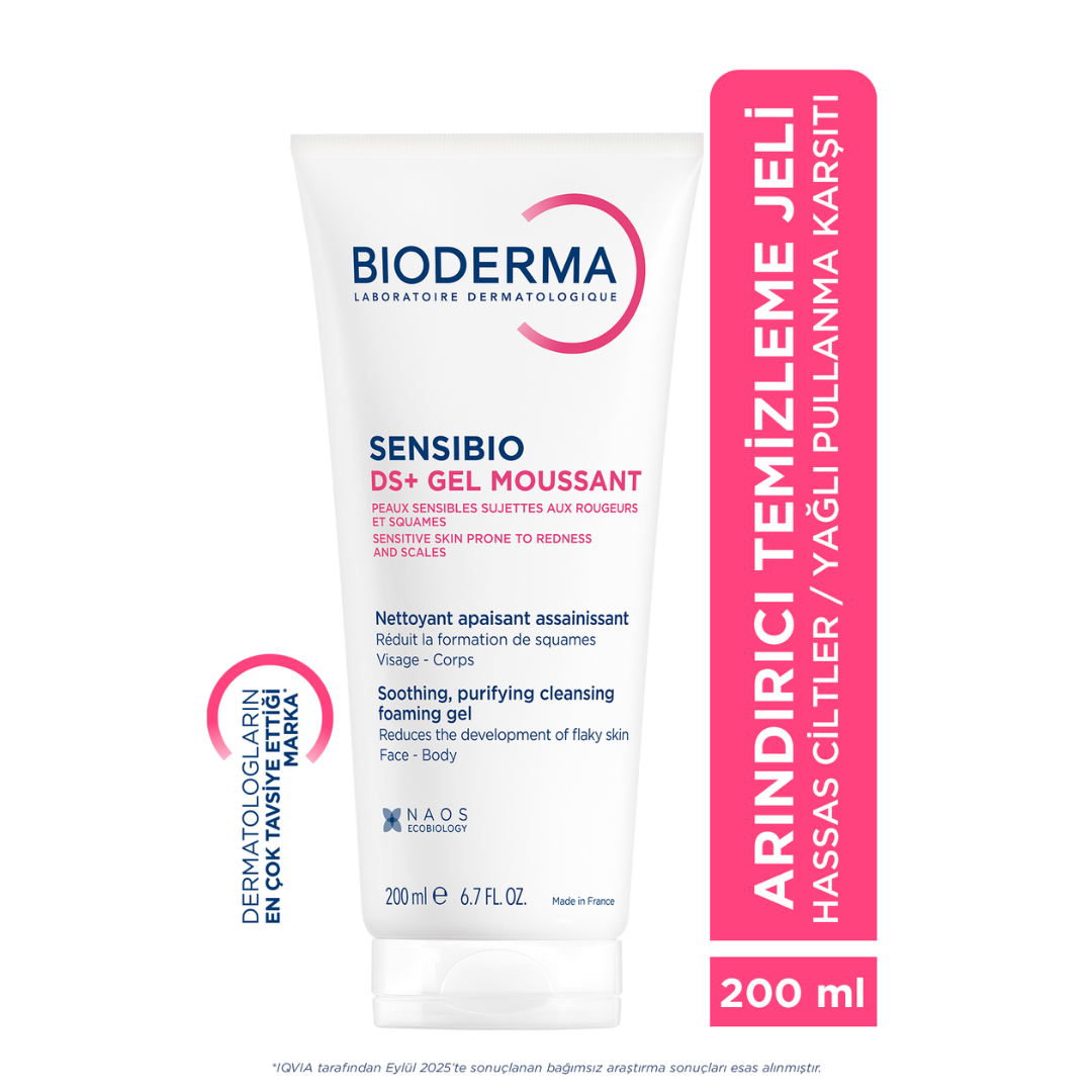 Bioderma Sensibio DS+ Foaming Cilt Temizleme Jeli 200 ml - Bioderma