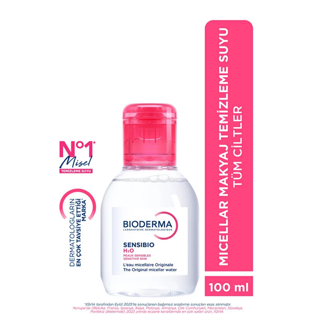 Bioderma Sensibio H2O Yüz ve Makyaj Temizleme Suyu 100 ml - Bioderma