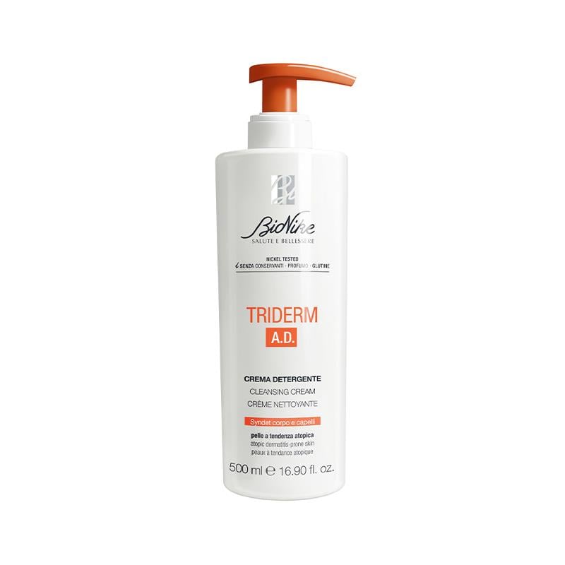 BioNike Triderm A.D. Saç ve Vücut Temizleyici Krem 500 ml - BioNike