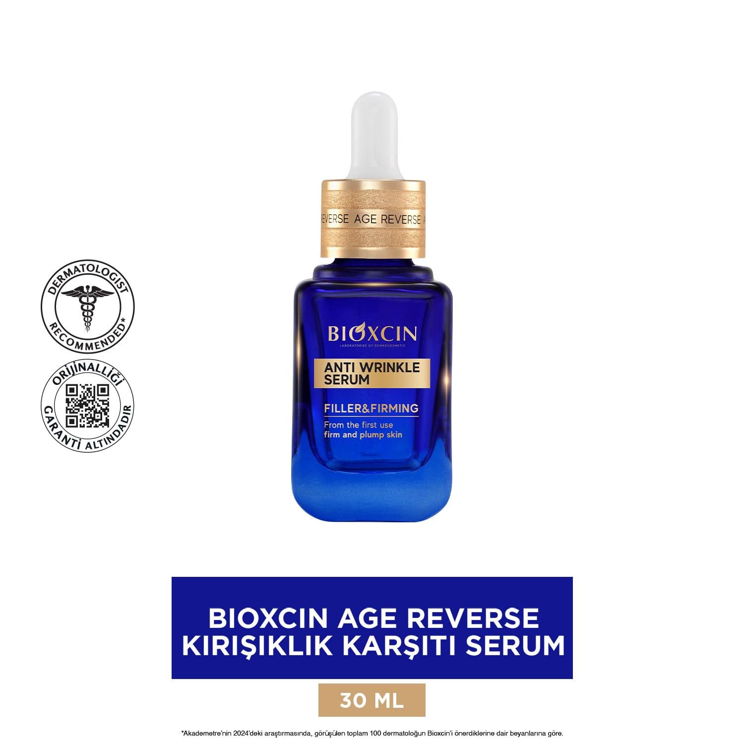 Bioxcin Age Reverse Kırışıklık Karşıtı Gece Serumu 30 ml - Bioxcin