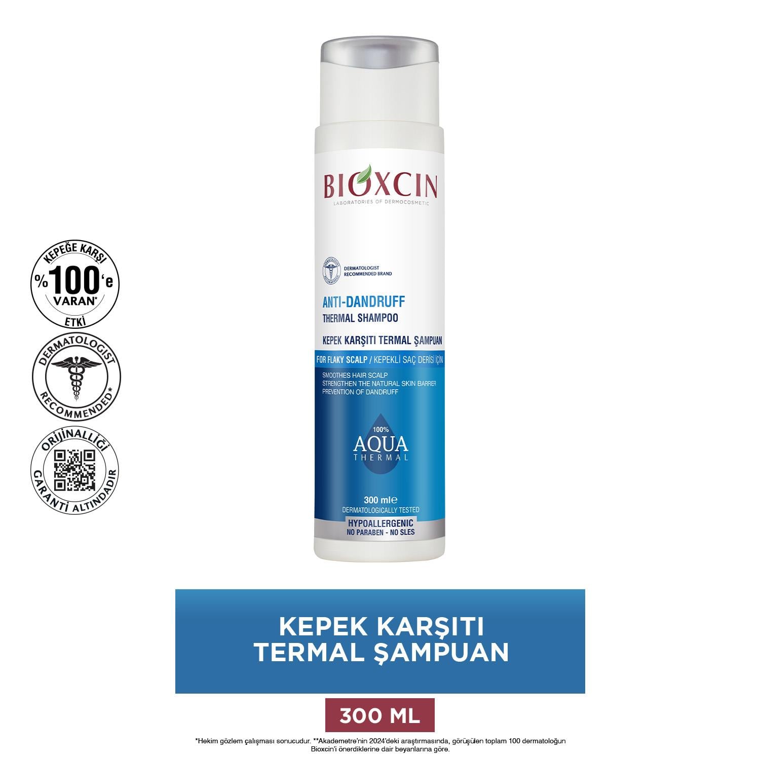 Bioxcin Aqua Thermal Kepek Karşıtı Şampuan 300 ml - Bioxcin