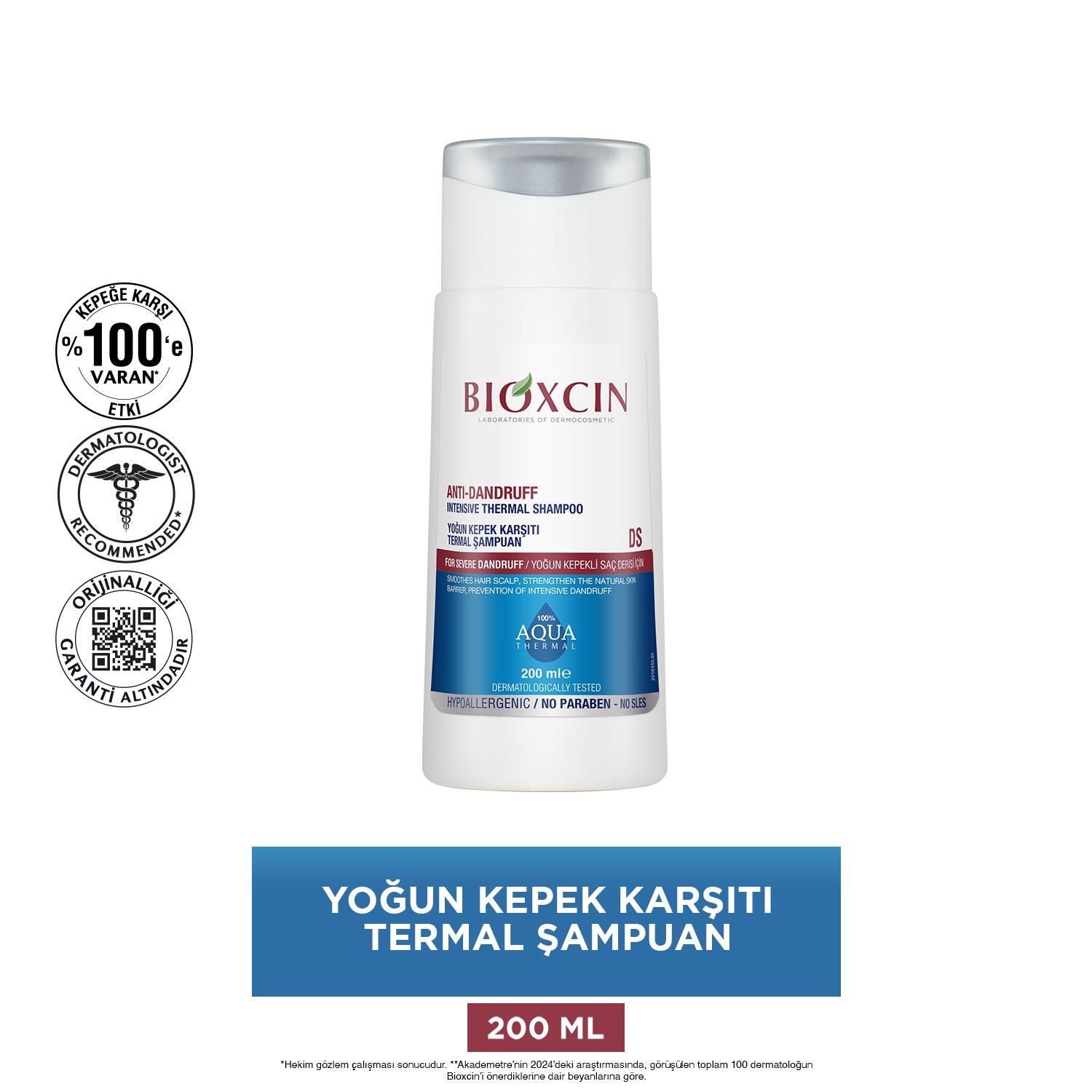 Bioxcin Aqua Thermal Yoğun Kepek Karşıtı Şampuan Ds 200ml - Bioxcin