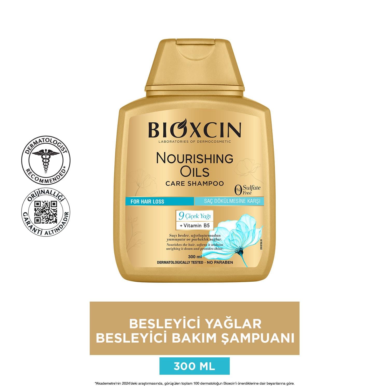 Bioxcin Besleyici Yağlar Bakım Şampuanı 300 ml - Bioxcin