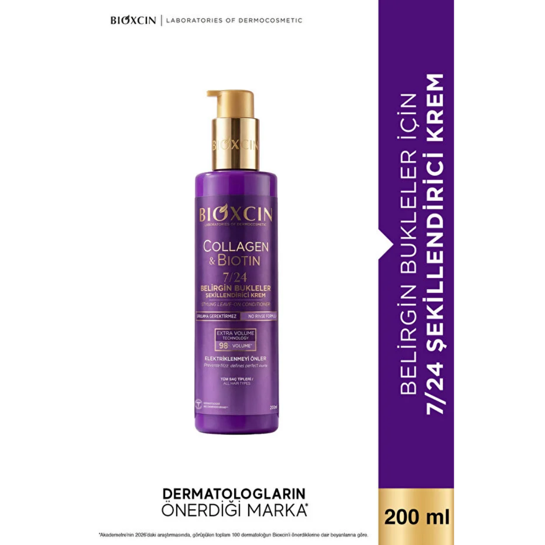 Bioxcin Collagen & Biotin 7/24 Krem 200 ml - Bioxcin