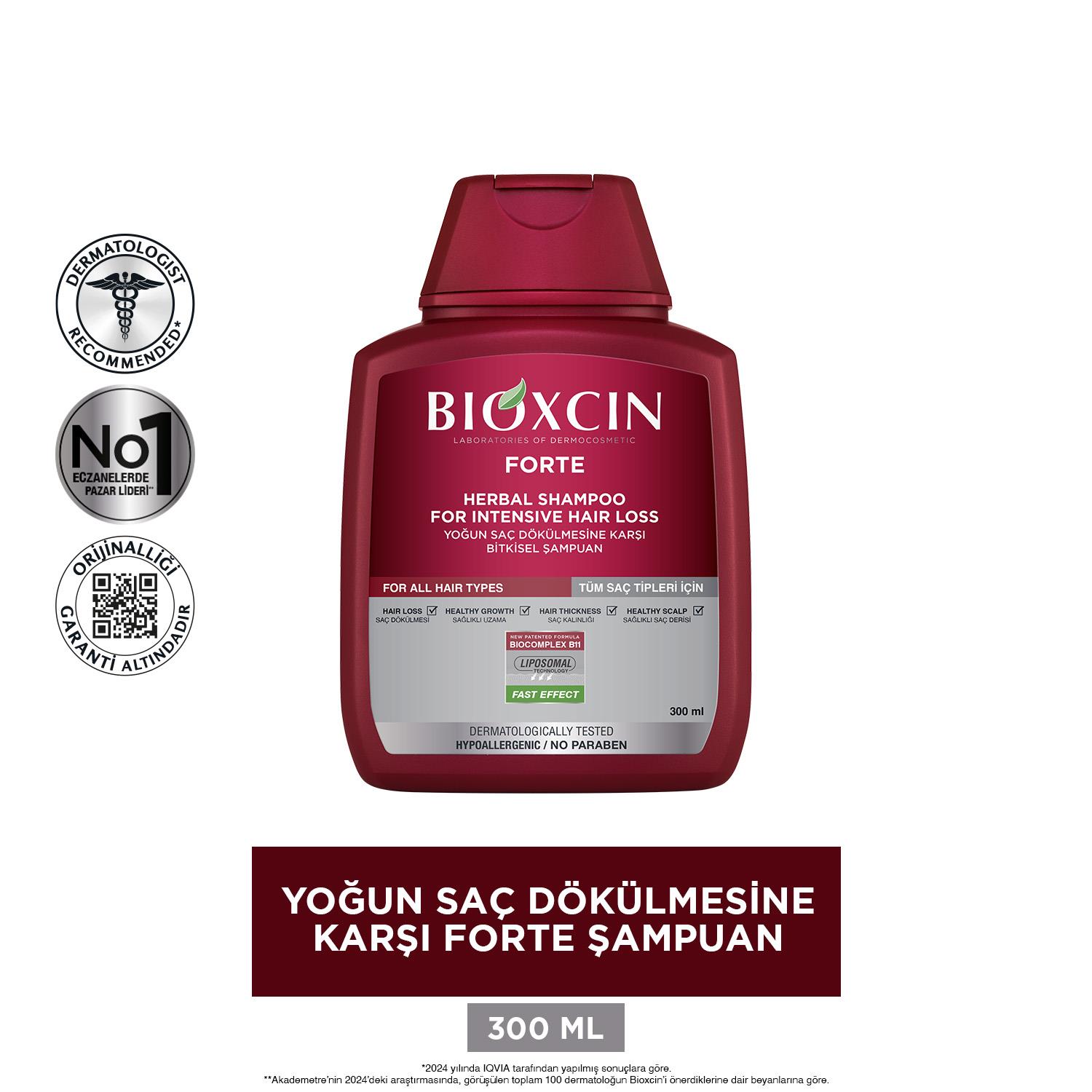 Bioxcin Forte Bitkisel Şampuan 300 ml - Bioxcin