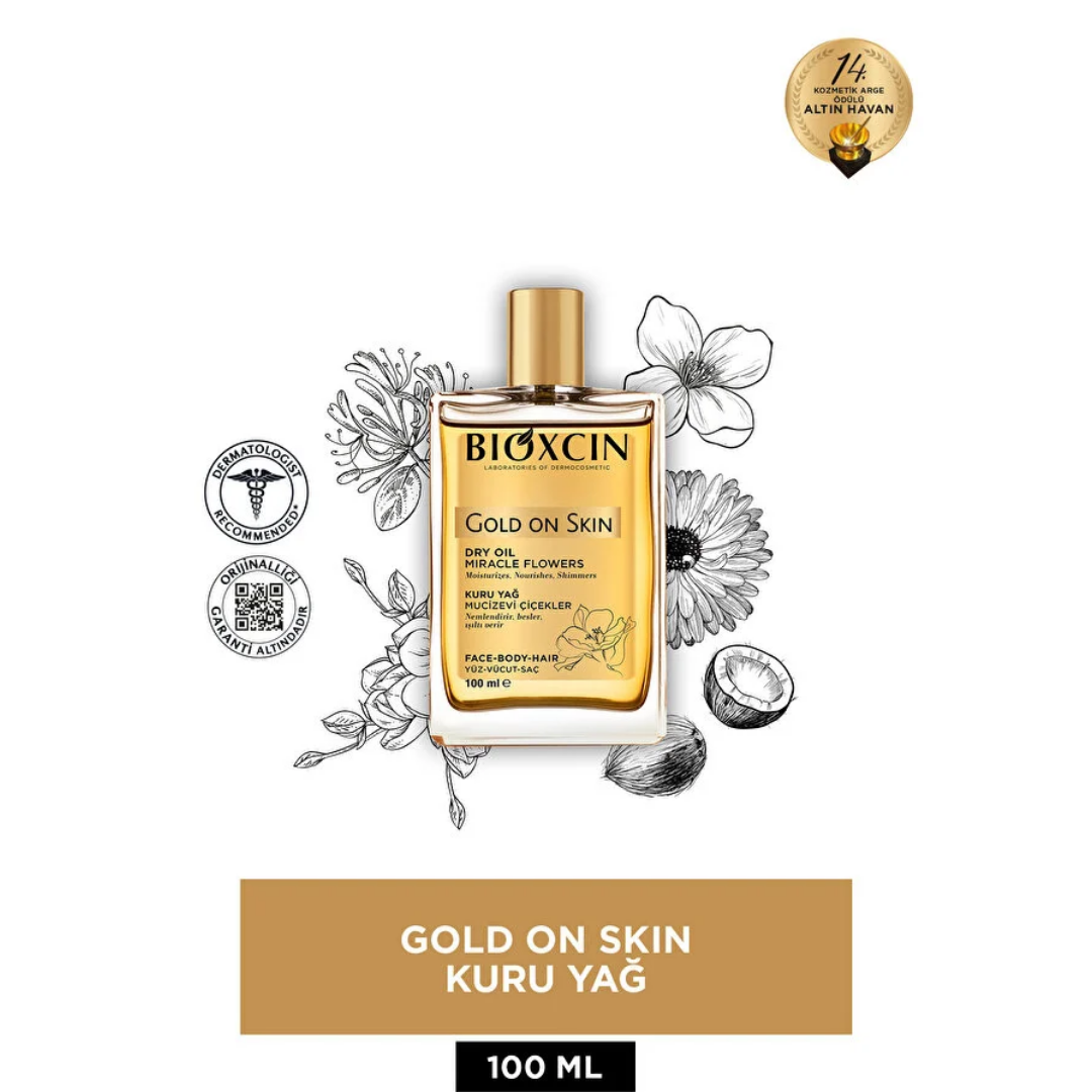 Bioxcin Gold On Skin Simsiz Kuru Yağ 100 ml - Bioxcin