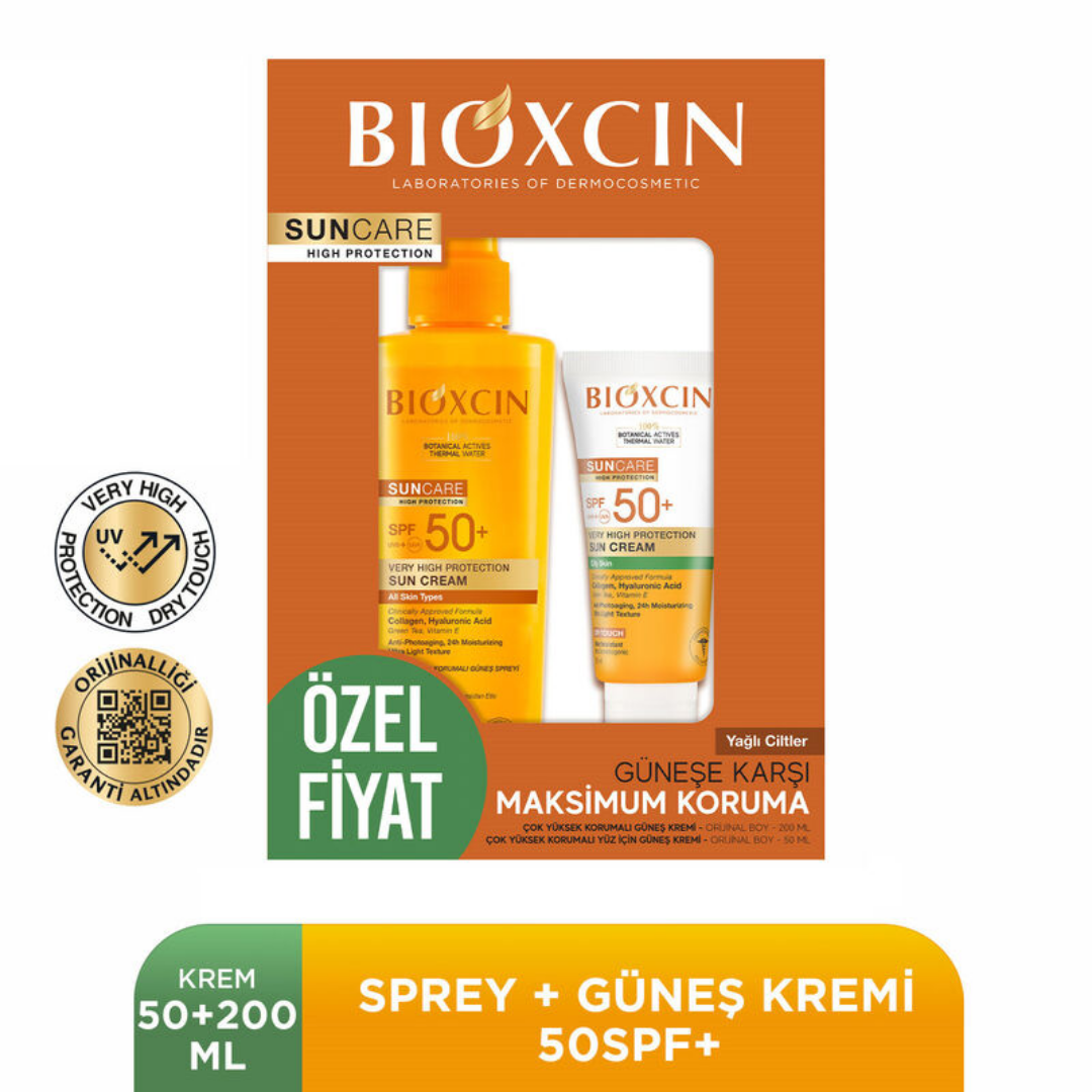 Bioxcin Güneşe Karşı Maksimum Koruma Seti Yağlı Ciltler - Bioxcin
