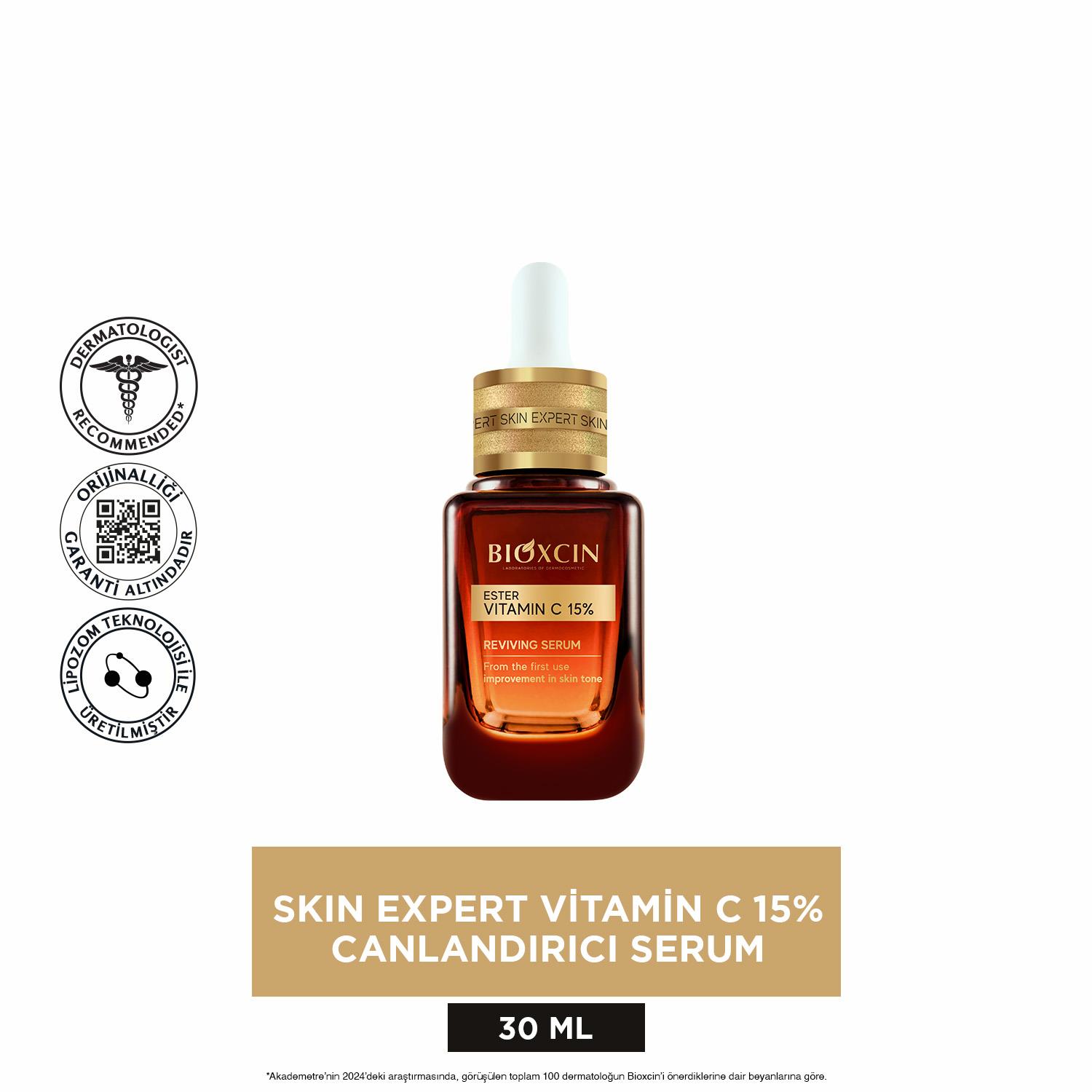Bioxcin Skin Expert Vitamin C 15% Canlandırıcı Serum 30 ml - Bioxcin