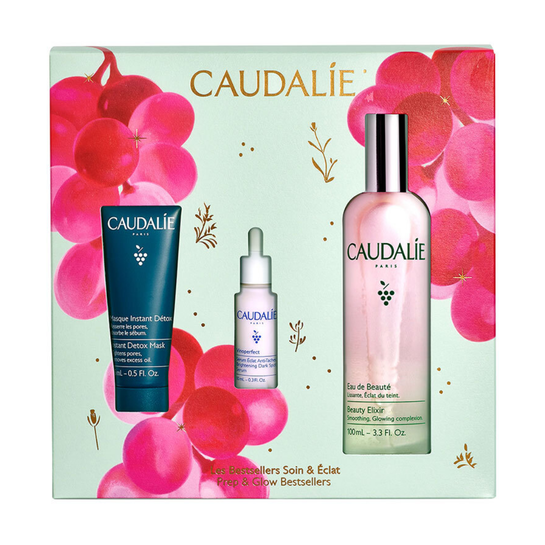 Caudalie Arındırıcı & Işıltı Verici Üçlü Set - Caudalie