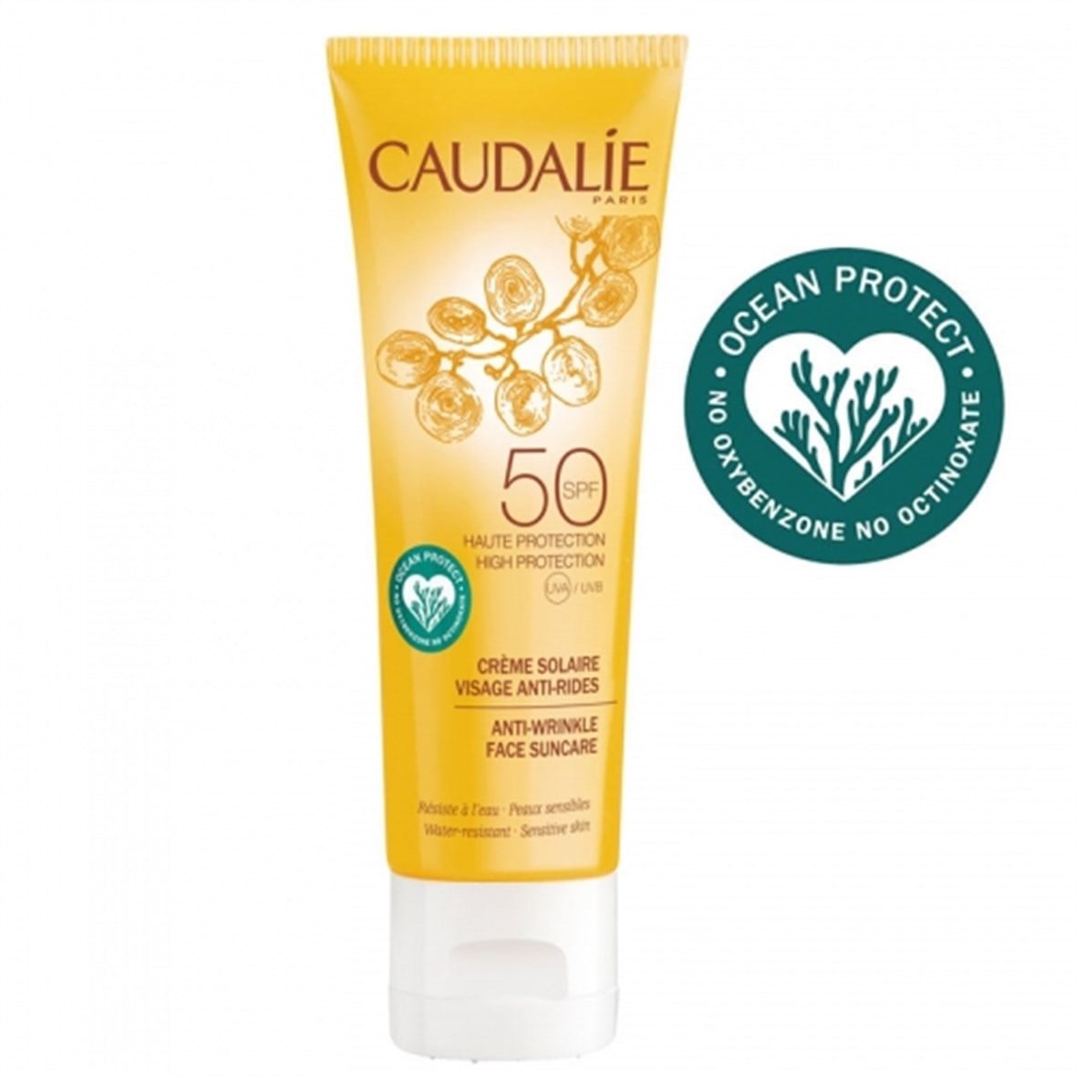 Caudalie Kırışıklık Karşıtı Güneş Koruyucu SPF50 Yüz Kremi 50 ml - Caudalie