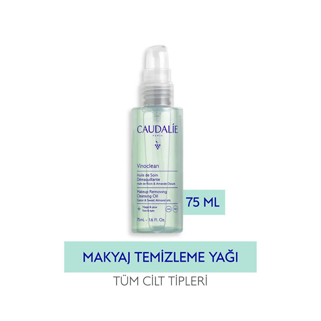 Caudalie Vinoclean Makyaj Temizleme Yağı 75 ml - Caudalie