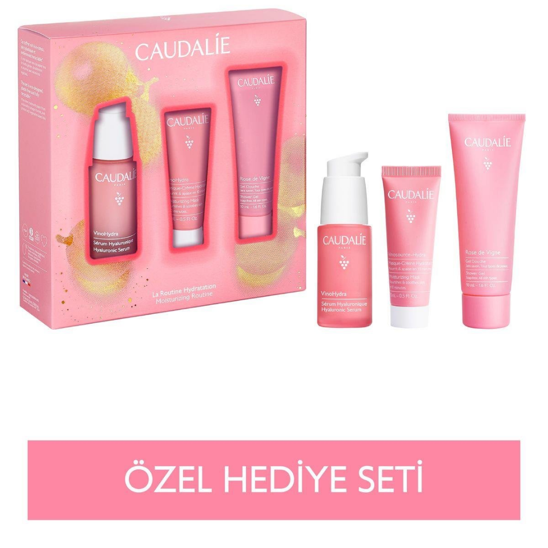 Caudalie VinoHydra Nemlendirici Etkili Üçlü Set - Caudalie