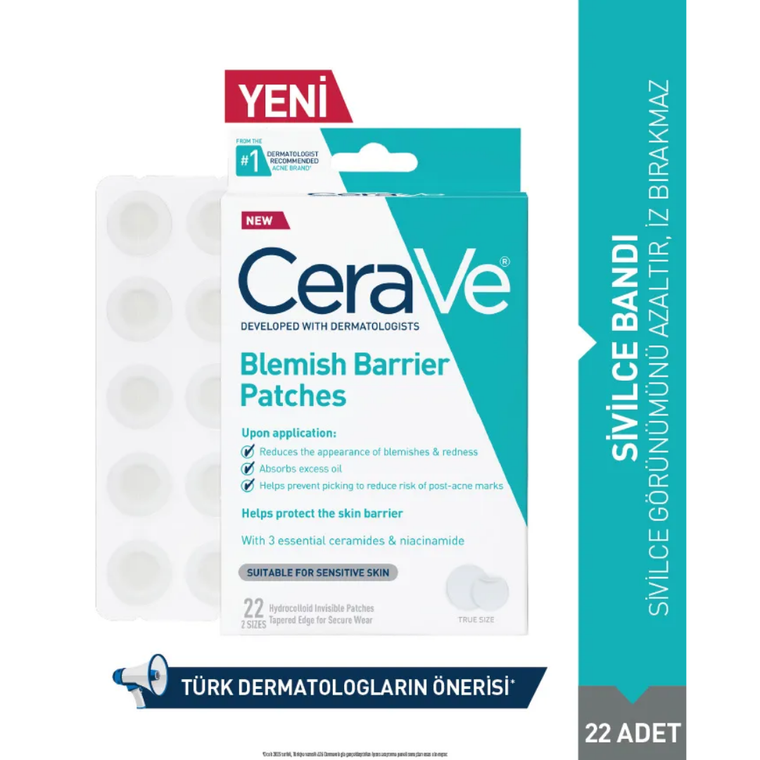 CeraVe Blemish Barrier Patch Sivilce Bandı 22 Adet - Cerave