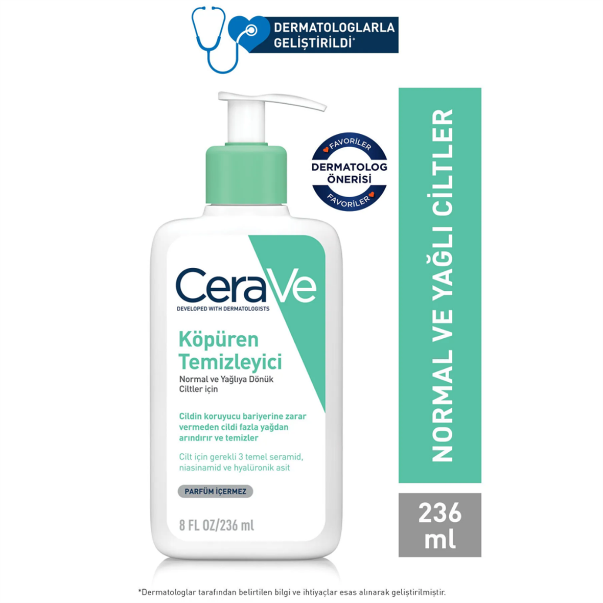 CeraVe Köpüren Temizleyici 236 ml - Cerave
