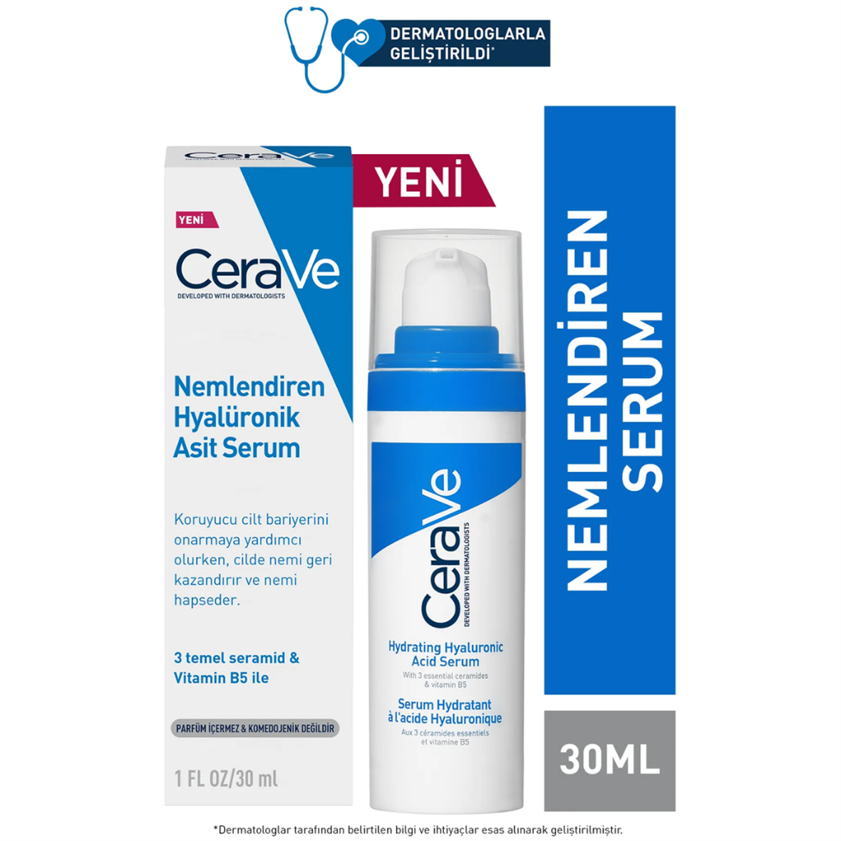 Cerave Nemlendiren Hyalüronik Asit Serum 30 ml - Cerave