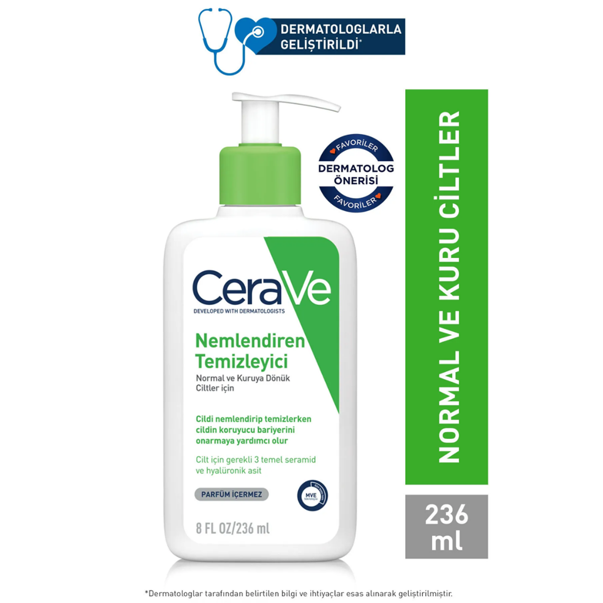 CeraVe Nemlendiren Temizleyici 236 ml - Cerave