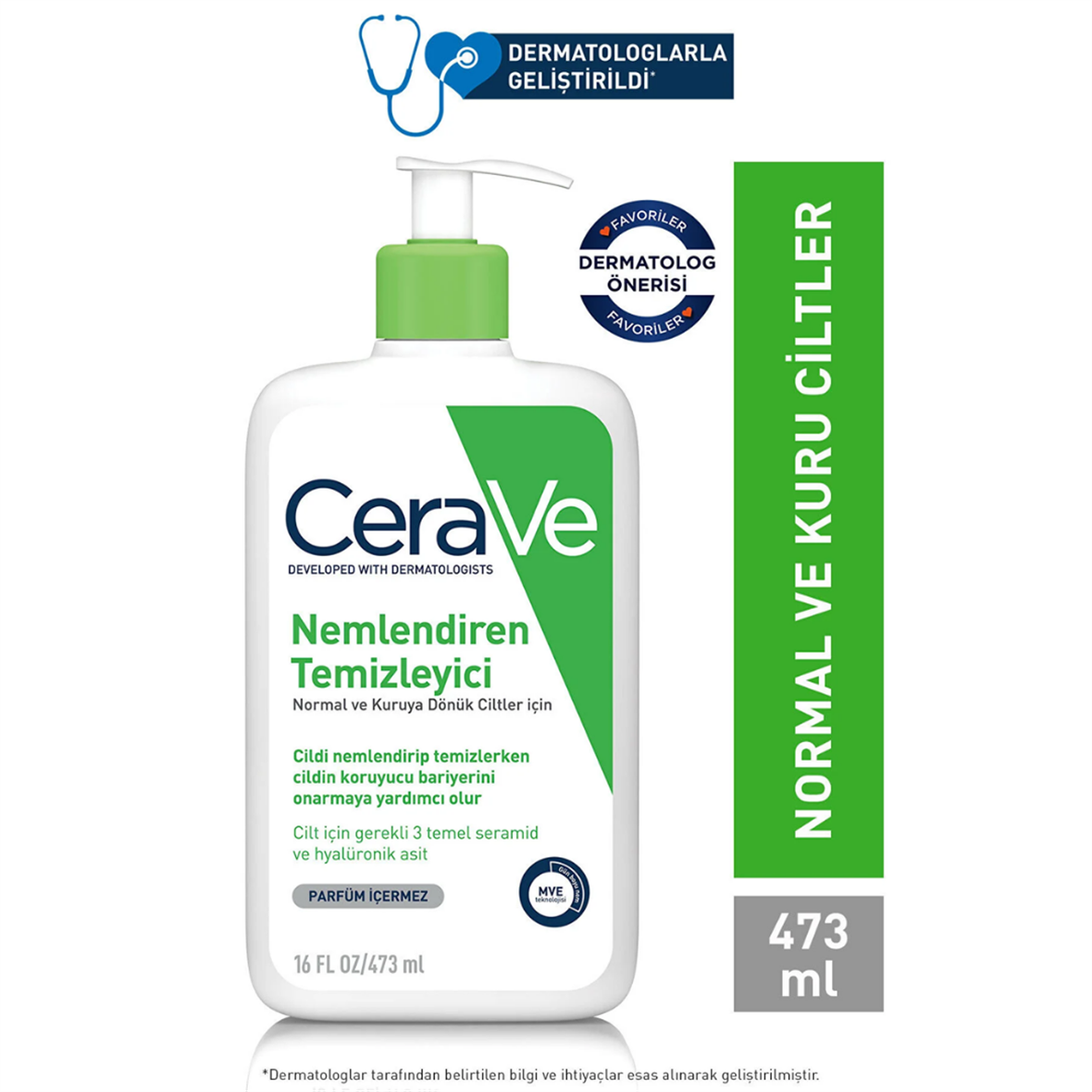 CeraVe Nemlendiren Temizleyici 473 ml - Cerave
