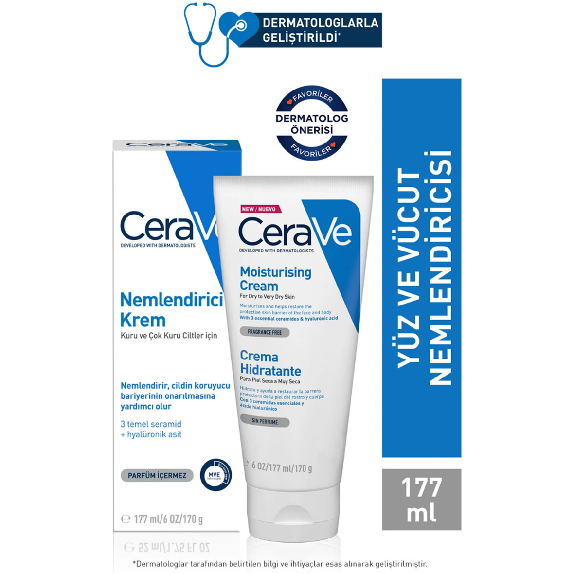 CeraVe Nemlendirici Krem 177 ml - Cerave