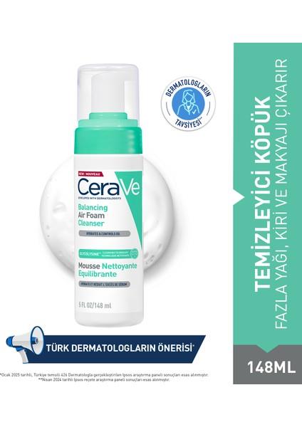 CeraVe Normal, Karma Ve Hassas Ciltler Için Köpük Temizleyici 148ml - CeraVe