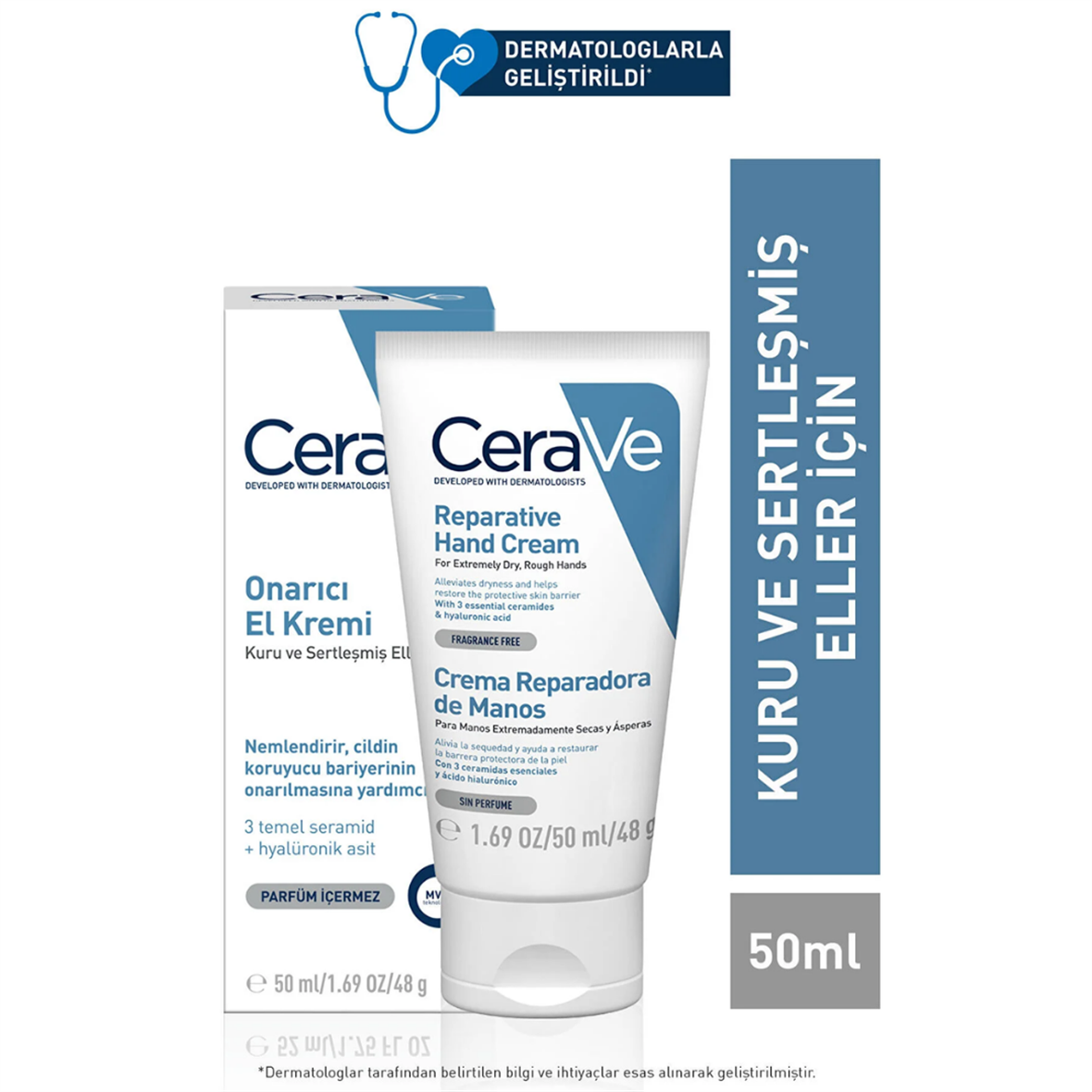 CeraVe Onarıcı El Kremi 50 ml - Cerave
