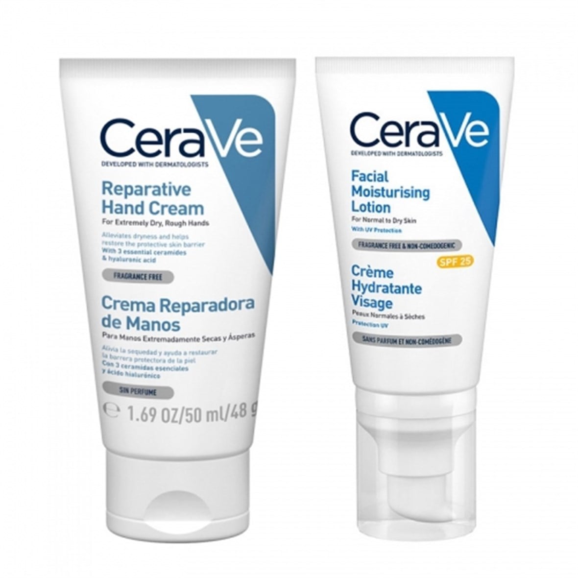 Cerave Onarıcı ve Nemlendirici El Yüz Bakım Seti - Cerave