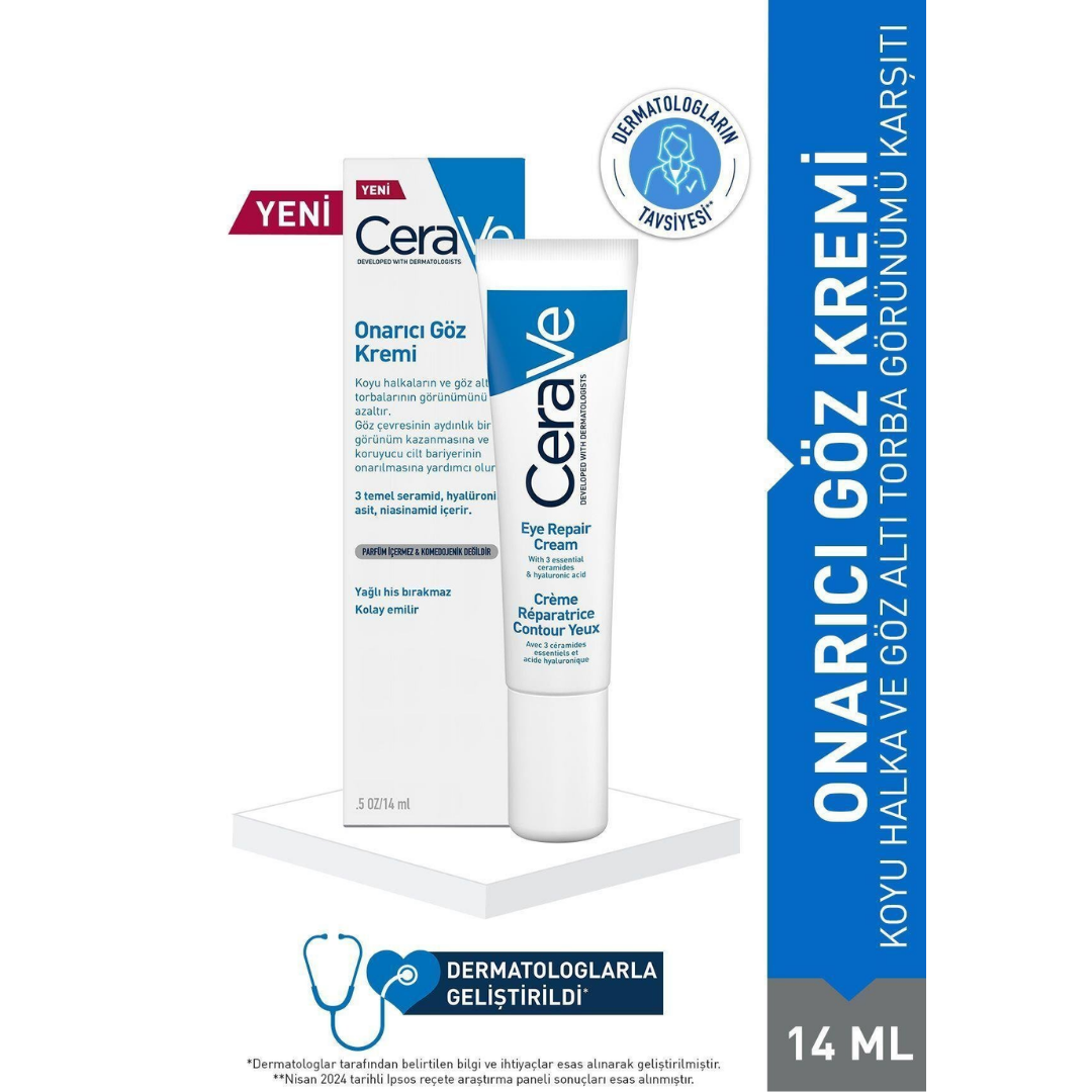 CeraVe Onarıcı ve Nemlendirici Göz Kremi 14 ml - CeraVe