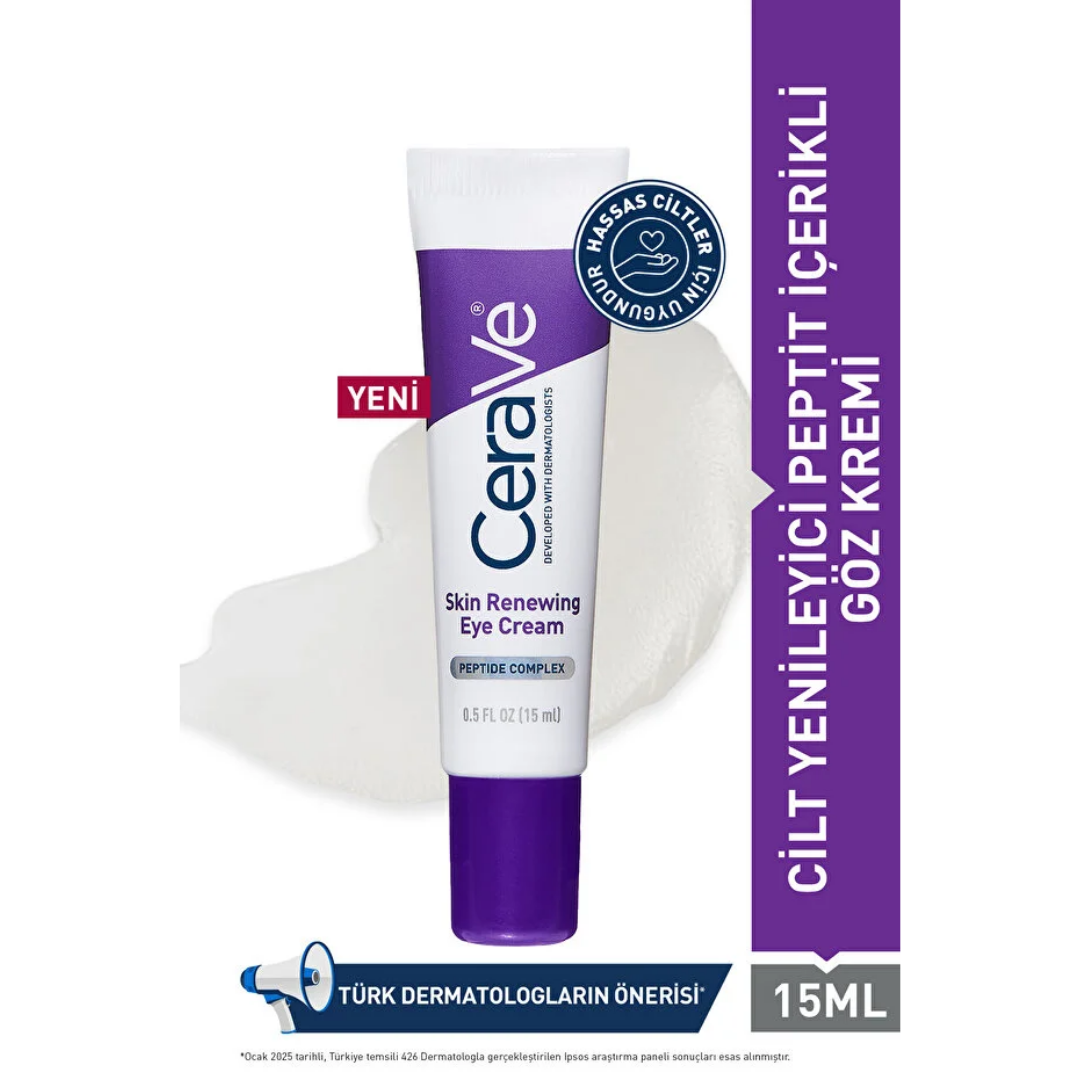 CeraVe Skin Renewing Cilt Yenileyici Peptit İçeren Göz Kremi 15 ml - Cerave