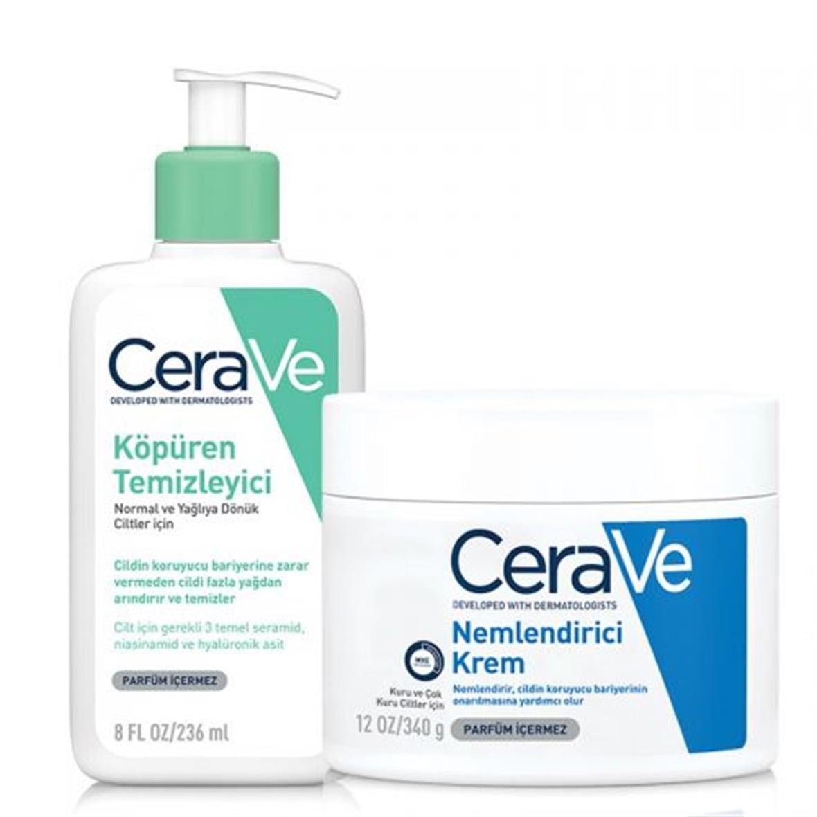 Cerave Yüz ve Vücut Bakım Seti - Cerave