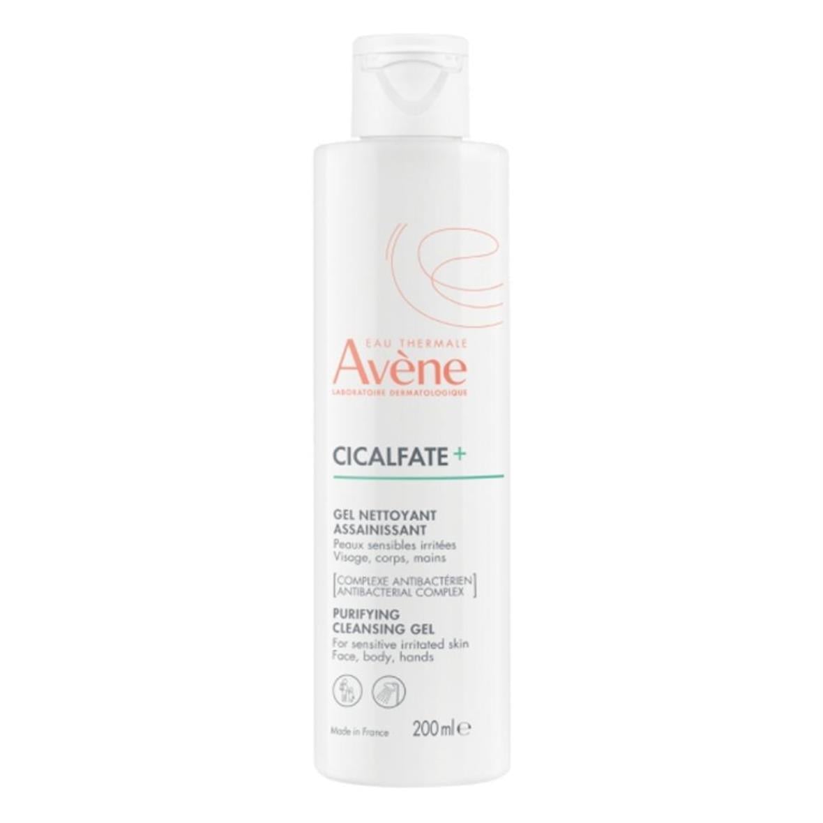 Cicalfate Gel Nettoyant Purifiant 200 Ml - Avene