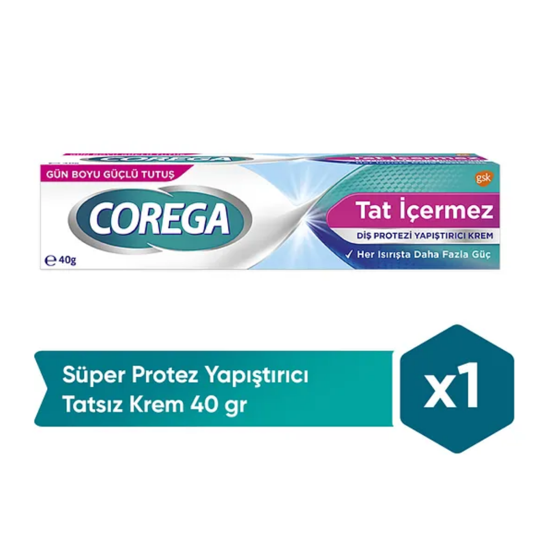 Corega Diş Protezi Yapıştırıcı Krem 40gr - Corega