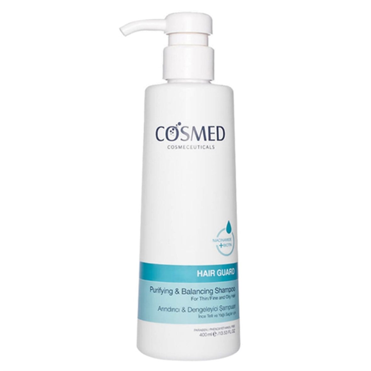 Cosmed Hair Guard Arındırıcı Dengeleyici Şampuan 400 ml - Cosmed