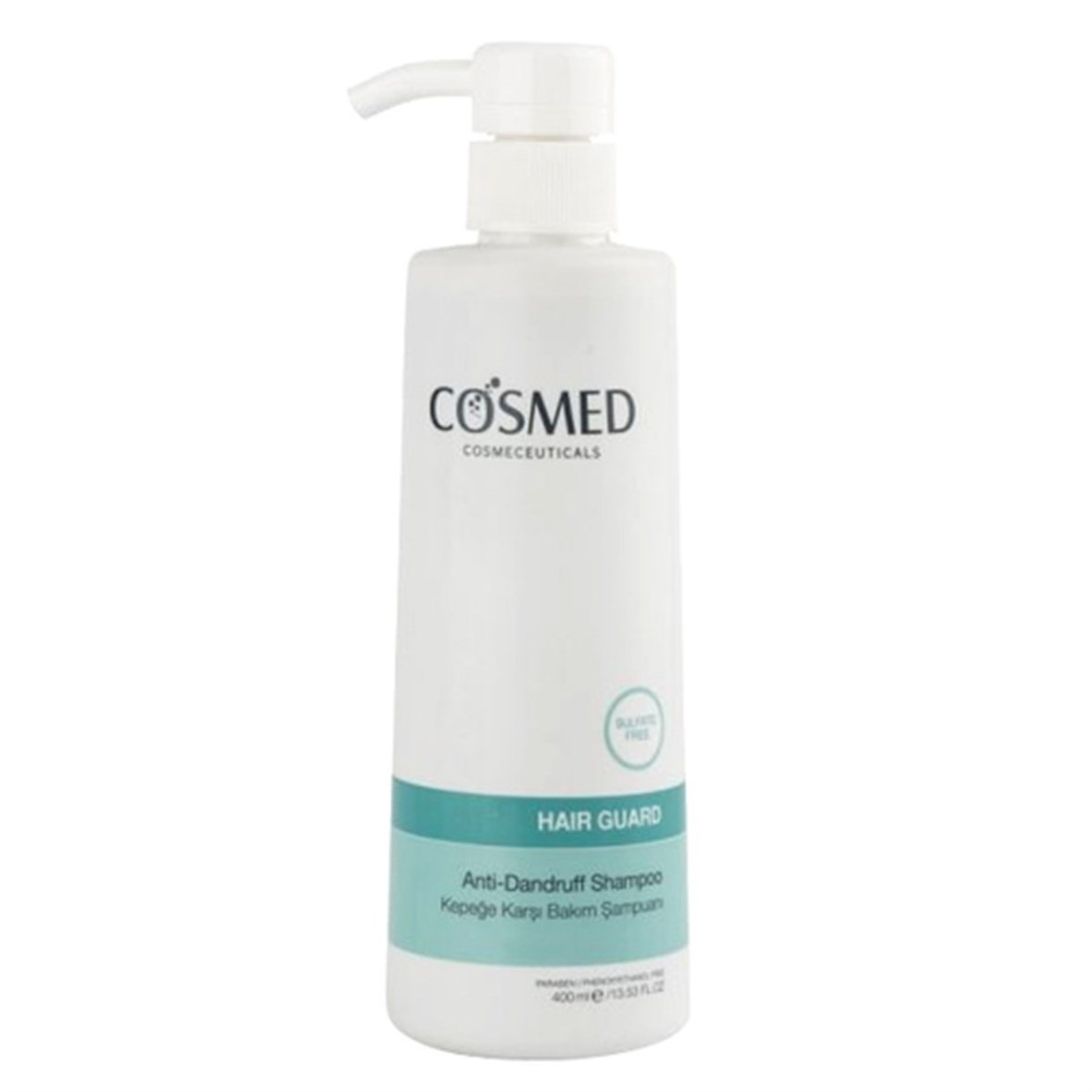 Cosmed Hair Guard Kepeğe Karşı Bakım Şampuanı 400 ml - Cosmed