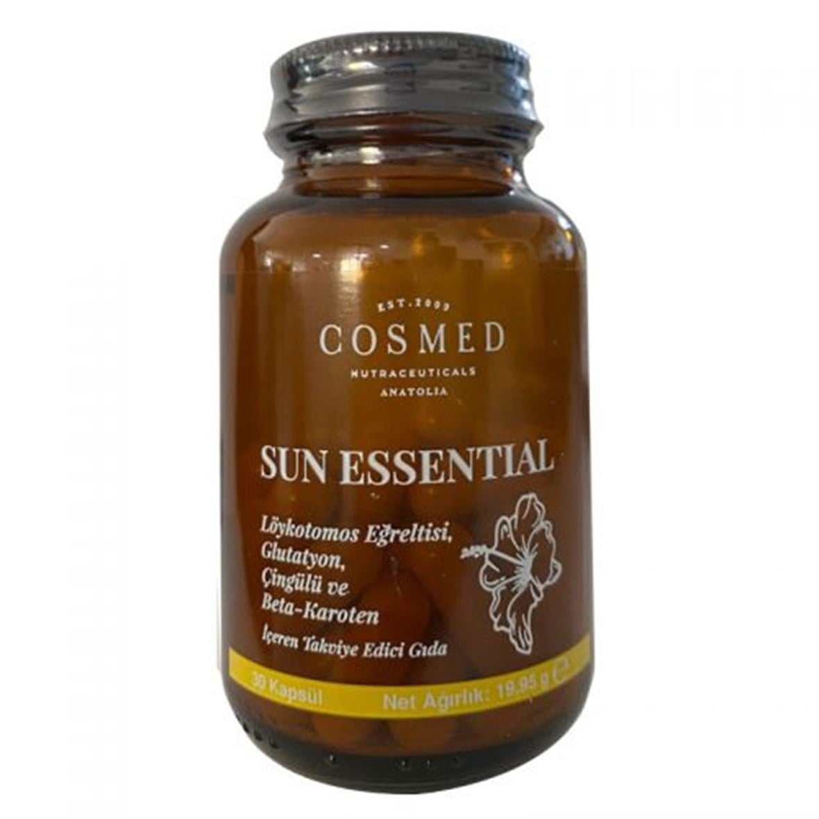 Cosmed Sun Essential Takviye Edici Gıda 30 Kapsül - Cosmed