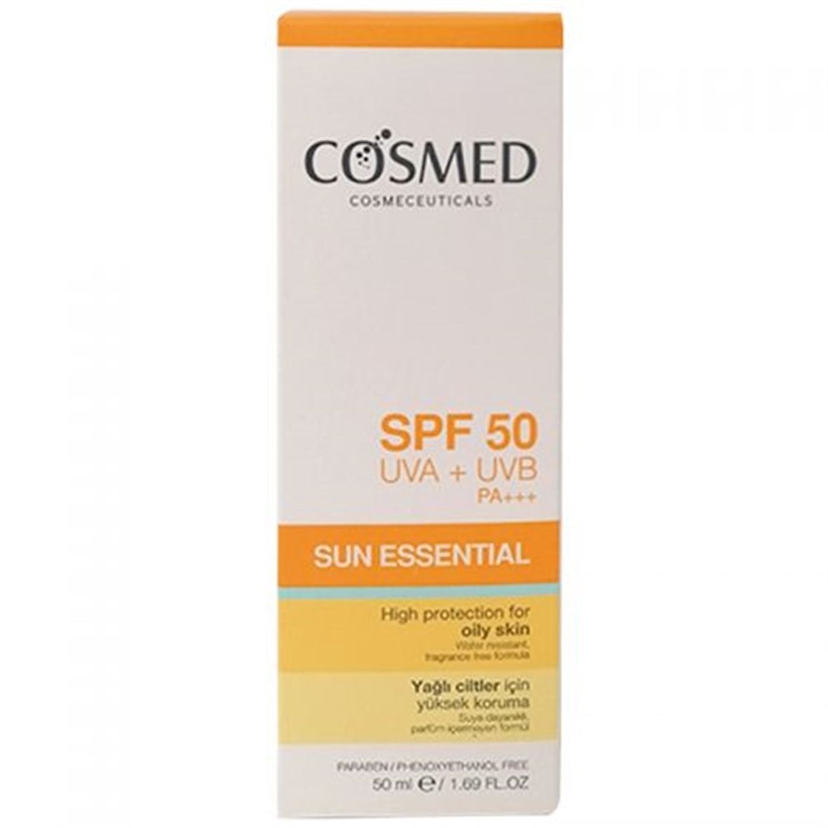 Cosmed Yağlı/Düzensiz Ciltler İçin Güneş Kremi Spf50 50 ml - Cosmed