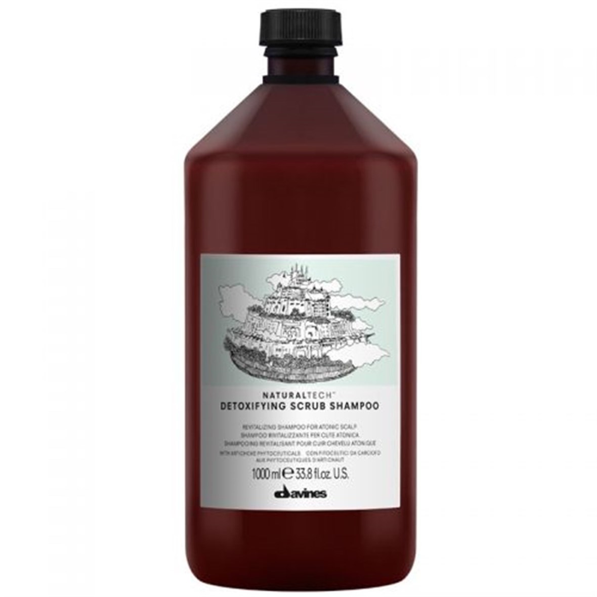 Davines Detoxifying Scrub Shampoo 1L - Davines
