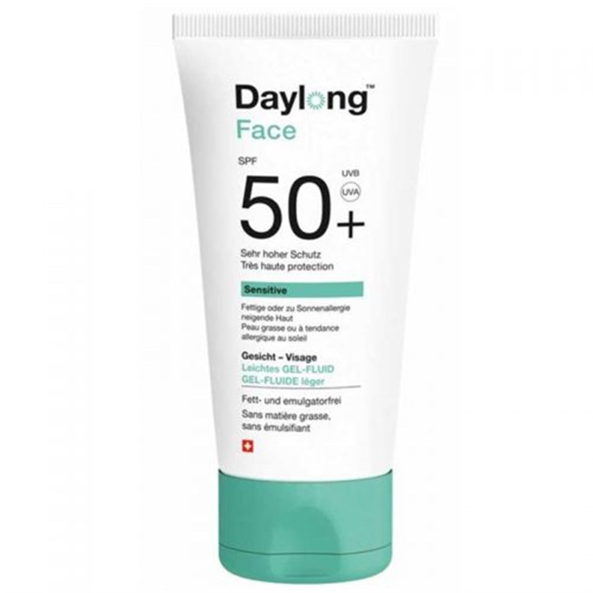 Daylong Face Spf50+ Sensitive Gel Fluid 50 ml - Daylong