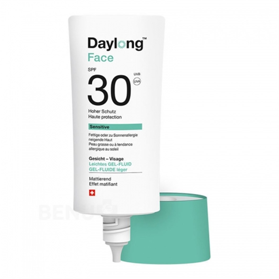 Daylong Sensivite Yüz İçin Güneş Koruyucu Sıvı Jel 30 ml - Daylong