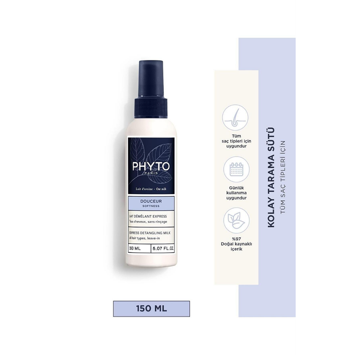 Defrisant Retouch Cream Asi Ve Kabarık Saçlar Için Elektriklenme Karşıtı Bakım Kremi - Phyto Saç Bakım