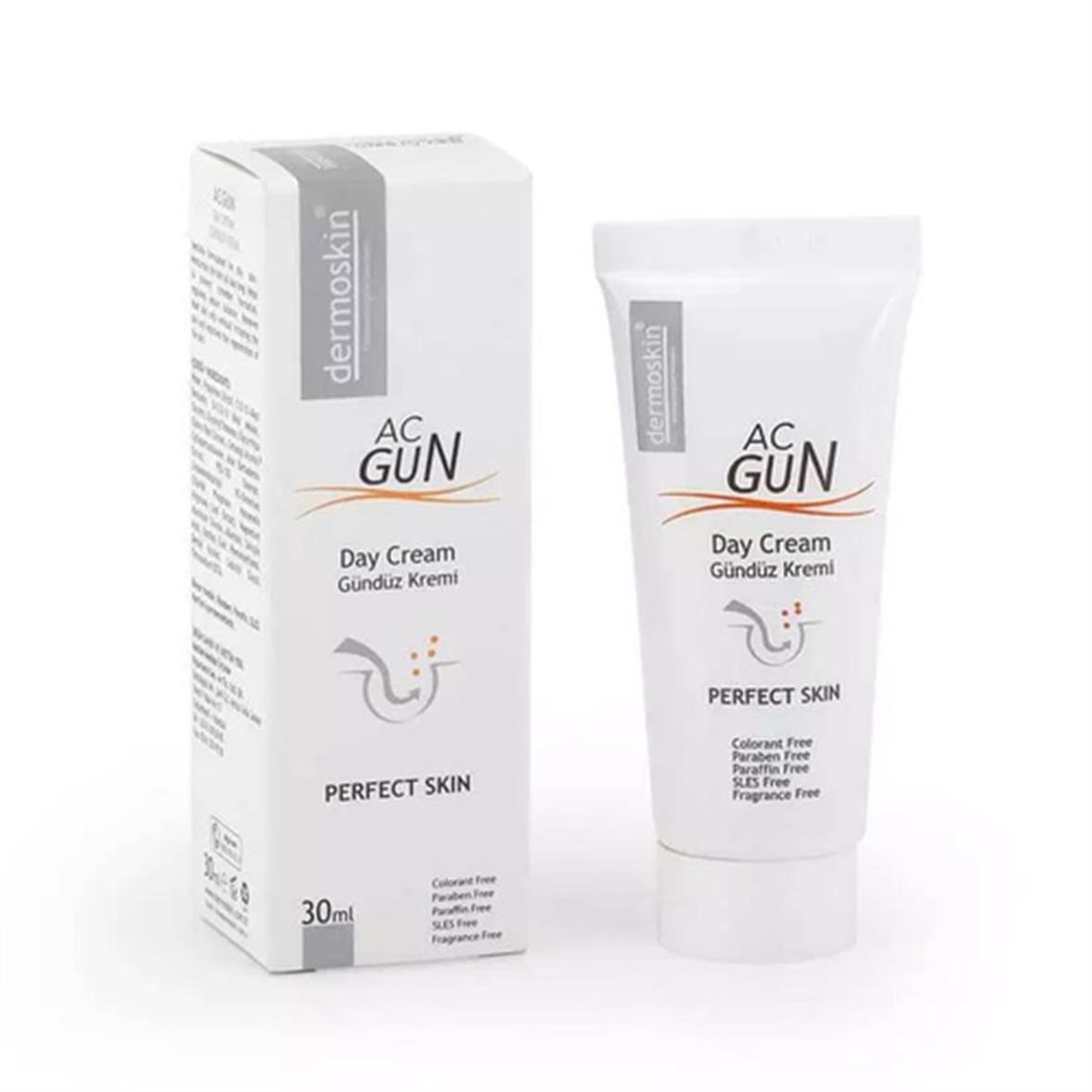 Dermoskin Acgun Gündüz Bakım Kremi 30 ml - Dermoskin