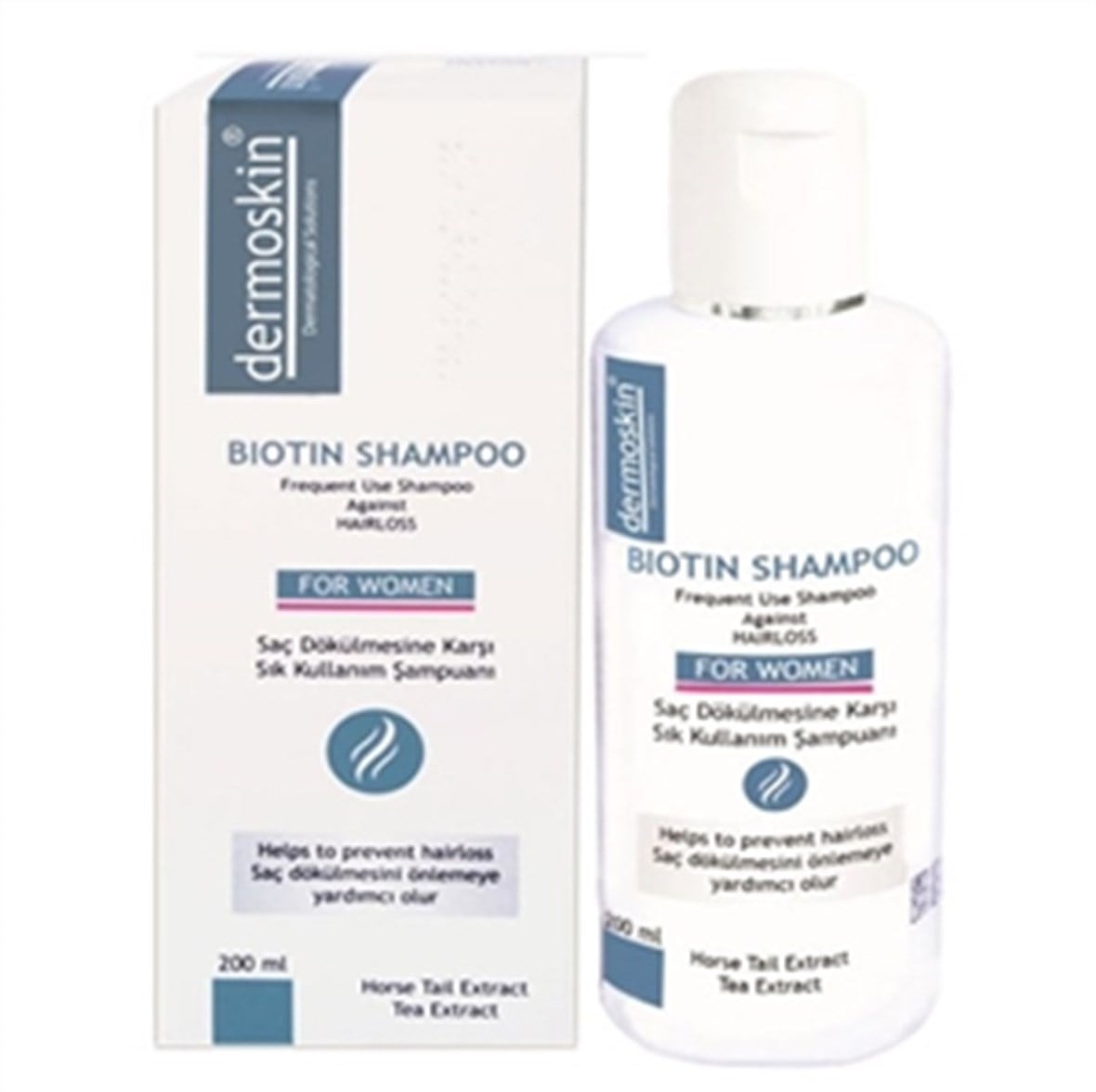 Dermoskin Biotin Shampoo For Women 200ml - Dermoskin